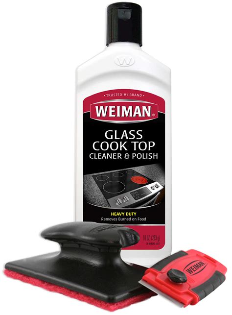 scrubber for glass top stove
